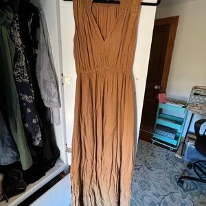 Wishlist Tan Maxi Dress